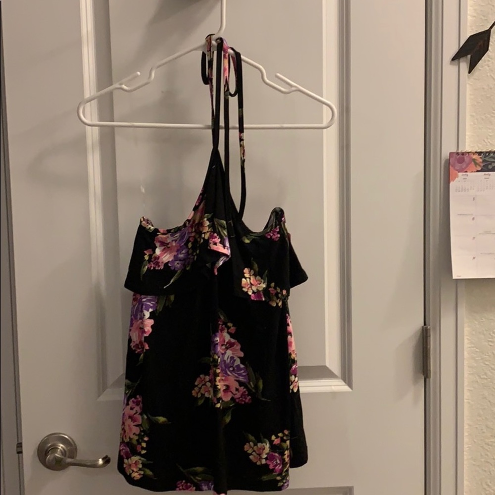 Pulse Sweet Sounds of Summer Floral Halter